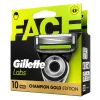 Gillette Labs Face Gold Scheermesjes 10-pack - Champion Gold Edition 1 Gillette Labs Face Gold Scheermesjes 10-pack - Ultiem Glad Scheren