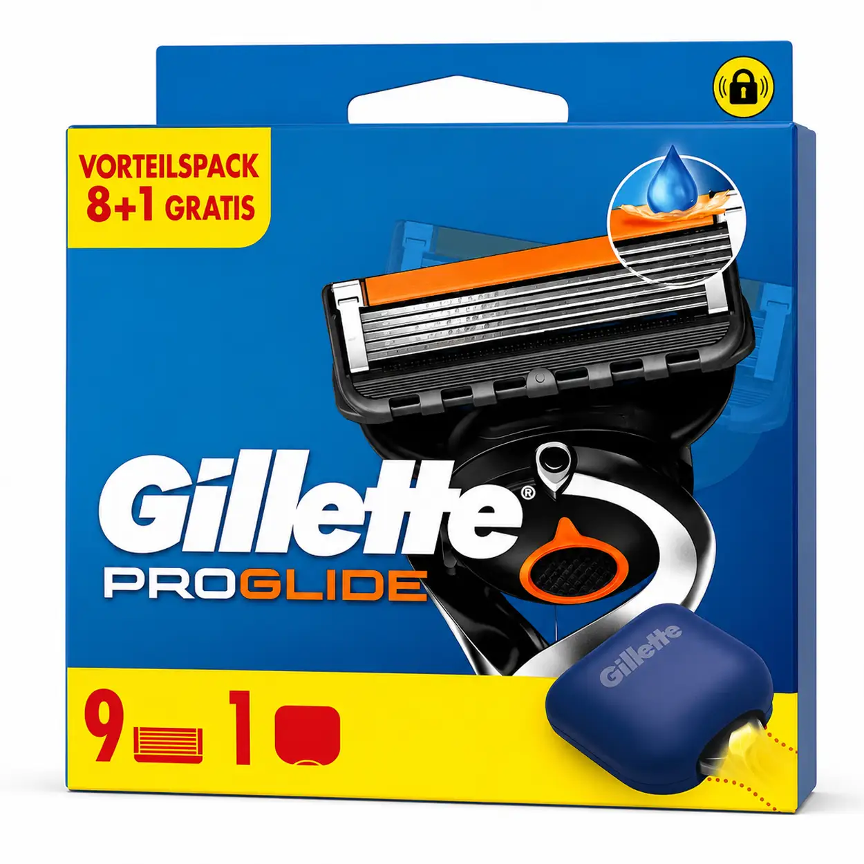 Gillette ProGlide scheermesjes 9-pack 3 Gillette ProGlide scheermesjes 9-pack