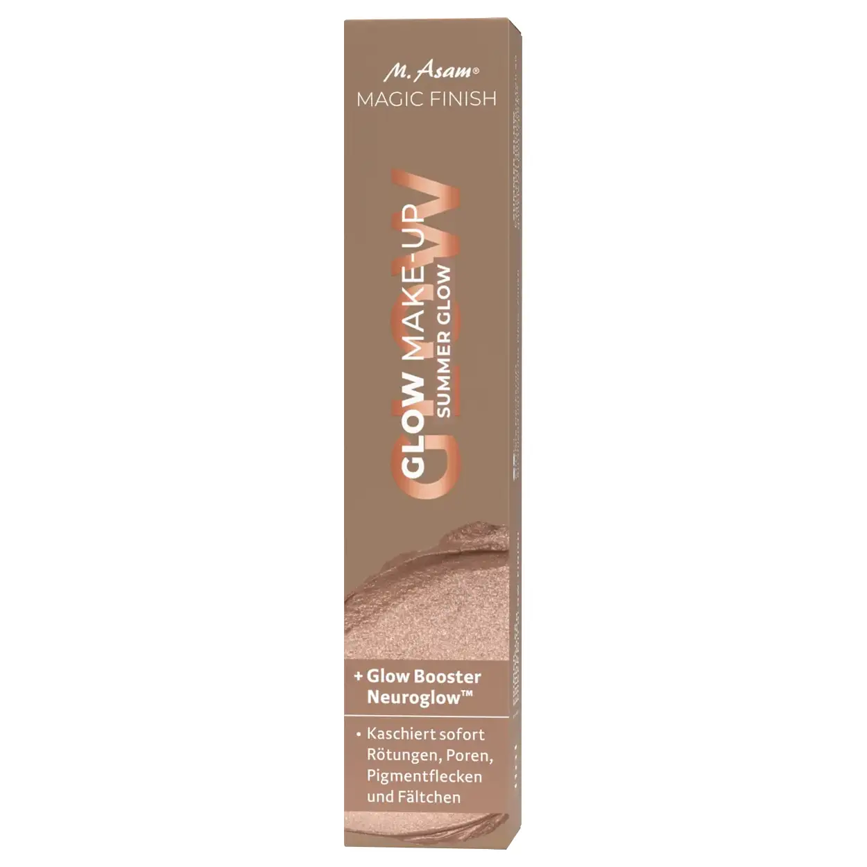 M.Asam Magic Finish Glow Summer Glow Foundation 10ml - Stralende Zomerse Teint in Een Oogwenk 3 M.Asam Magic Finish Glow Summer Glow Foundation 10ml