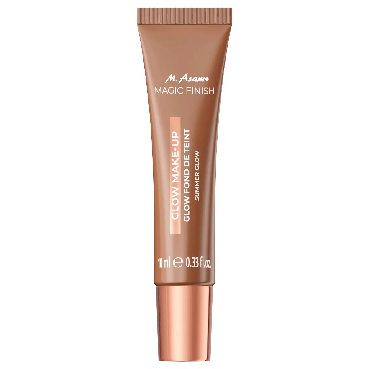 M.Asam Magic Finish Glow Summer Glow Foundation 10ml - Stralende Zomerse Teint in Een Oogwenk 4 M.Asam Magic Finish Glow Summer Glow Foundation 10ml