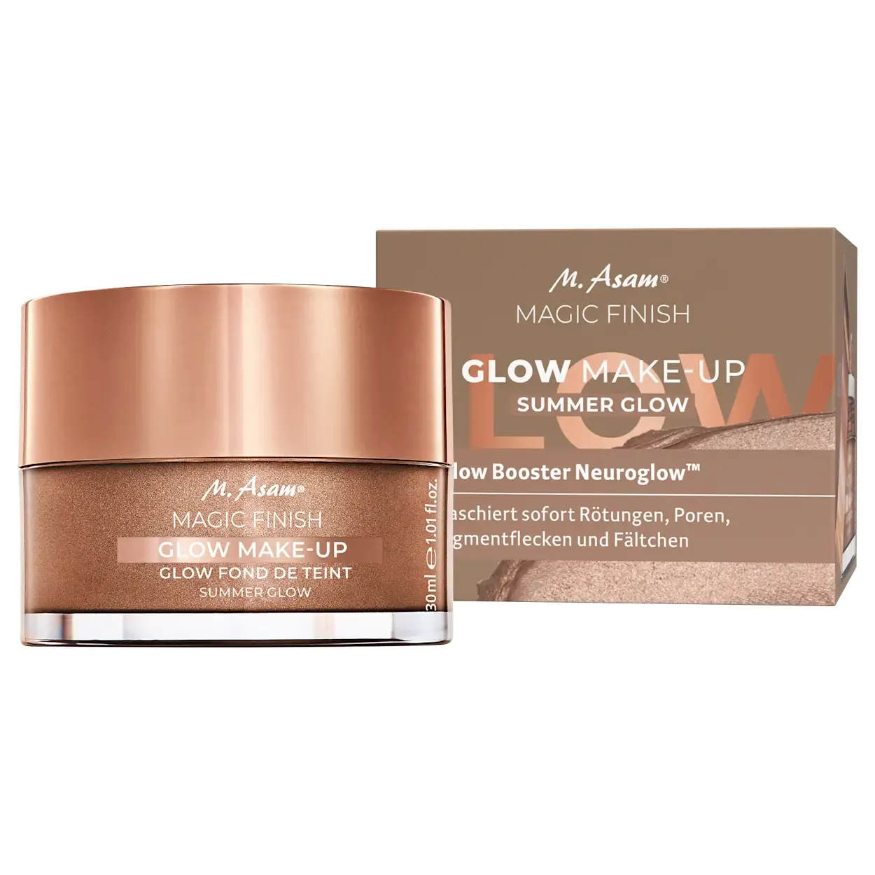 M.Asam Summer Glow Foundation 30ml - Stralende Teint 3 M.Asam Summer Glow Foundation 30ml - Stralende Teint