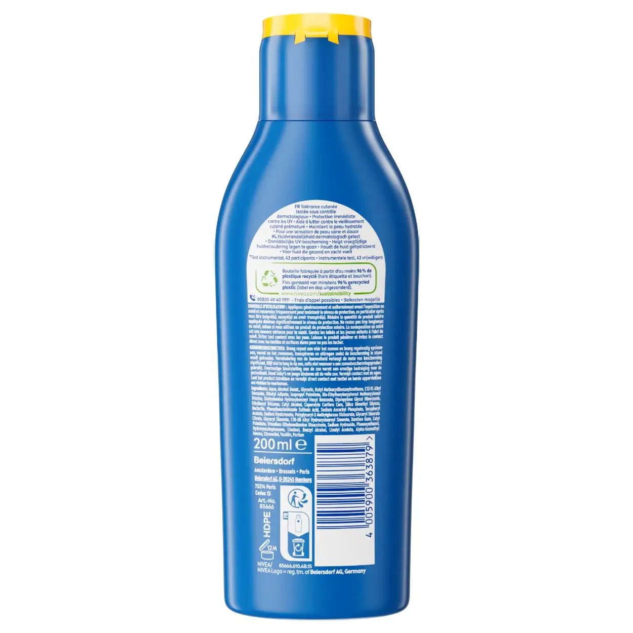 NIVEA SUN Protect en Hydrate Zonnebrand SPF50 200ml 3 NIVEA SUN Protect en Hydrate Zonnebrand SPF50 200ml