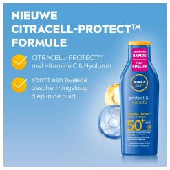 NIVEA SUN Protect en Hydrate Zonnebrand SPF50 200ml 6 NIVEA SUN Protect en Hydrate Zonnebrand SPF50 200ml