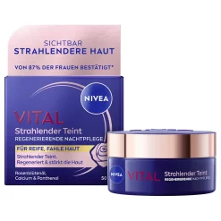 Nivea Vital Nachtcrème 50ml Stralende Rijpere Huid