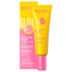 WELEDA Fluid UV Glow SPF30 30ml | Stralende Huid & Bescherming