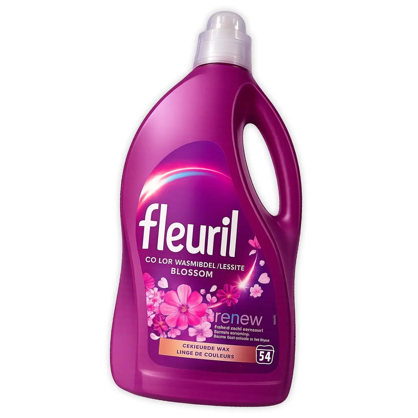 Fleuril Color Blossom Wasmiddel Renew 2,43L 3 Fleuril Color Blossom Wasmiddel Renew 2,43L