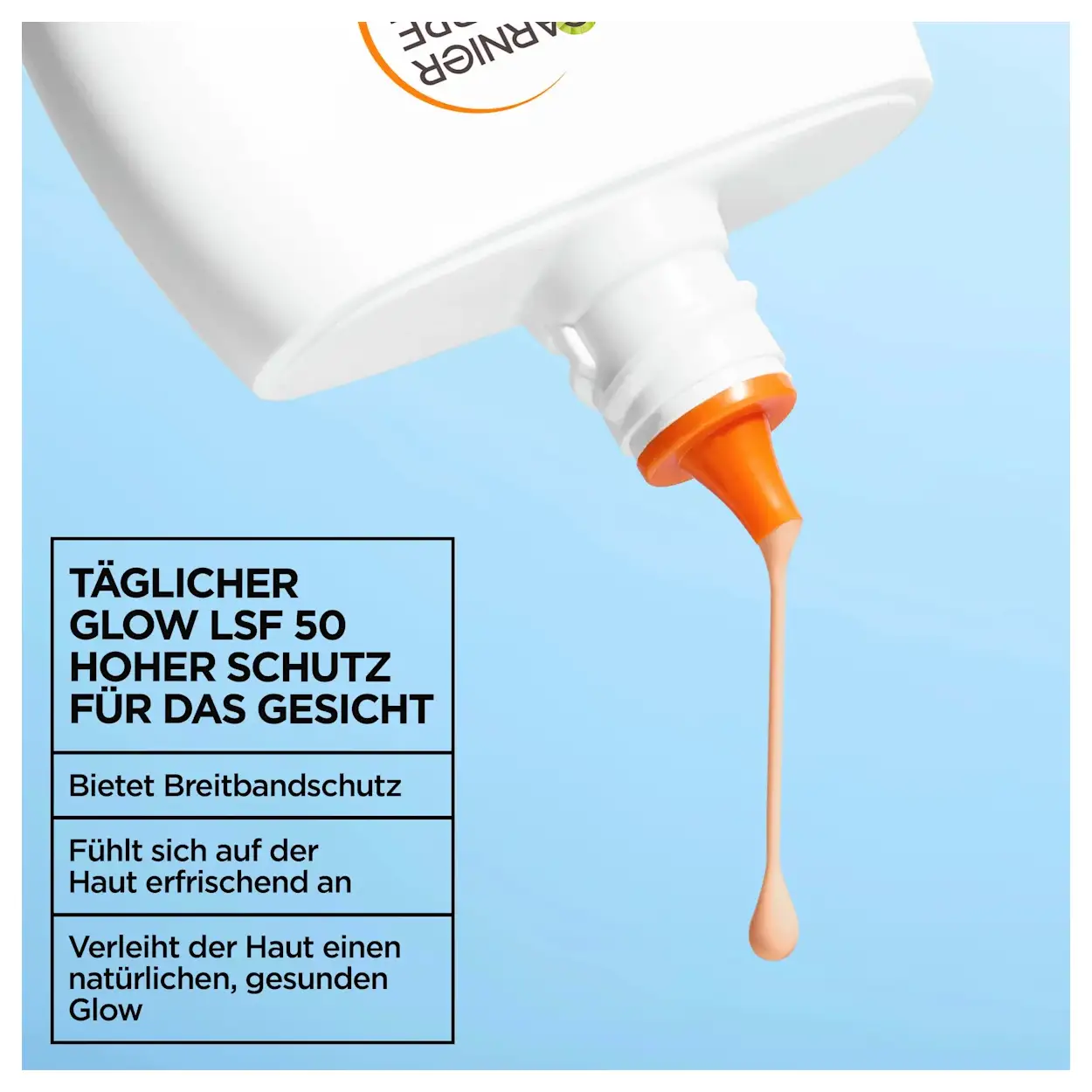 Garnier Ambre Solaire Getinte UV Zonnebrandcrème SPF50 40ml 5 Garnier Ambre Solaire Getinte UV Zonnebrandcrème SPF50