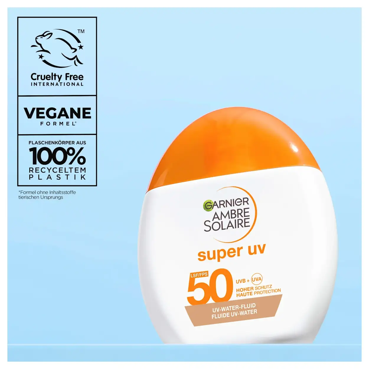 Garnier Ambre Solaire Getinte UV Zonnebrandcrème SPF50 40ml 6 Garnier Ambre Solaire Getinte UV Zonnebrandcrème SPF50
