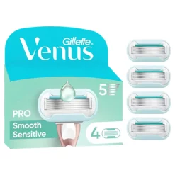 Gillette Venus Deluxe Pro Smooth Sensitive 4-Pack