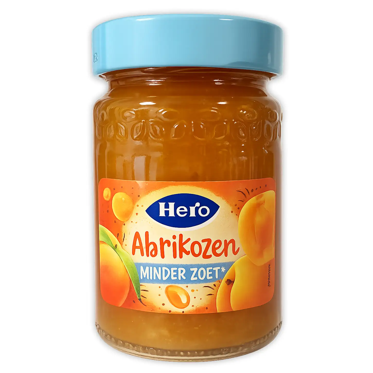 Hero Minder Zoet Abrikozen Jam 325g 3 Hero Minder Zoet Abrikozen Jam 325g