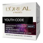 L'Oréal Paris Youth Code Nachtcrème 50ml - Hydraterende Anti-Aging Nachtverzorging