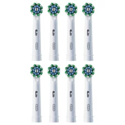 🦷 Oral-B Pro CrossAction Opzetborstels Wit 8-pack | Originele Vervangende Borstelkoppen 5