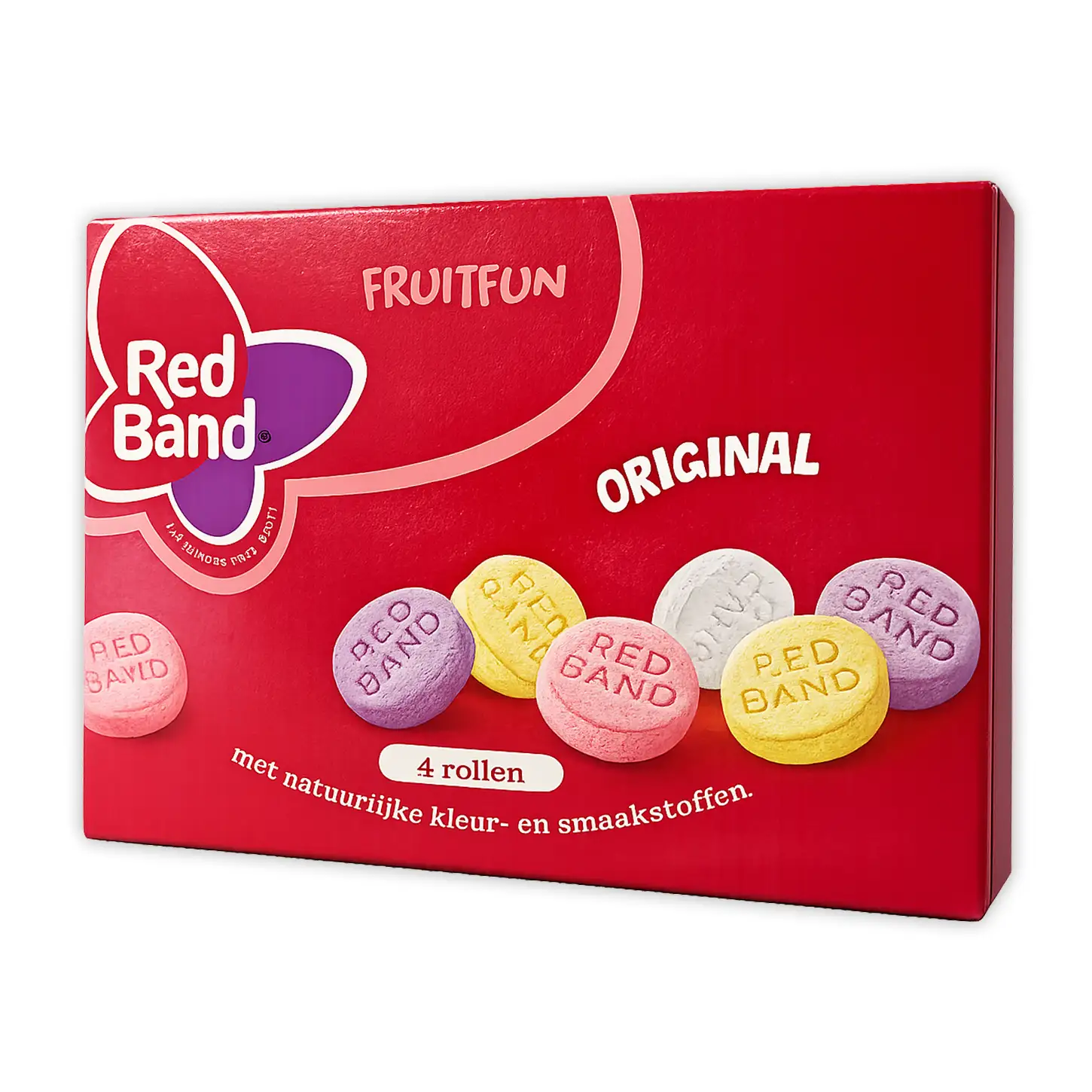 Red Band Fruitfun (4 rollen) 3 Red Band Fruitfun (4 rollen)