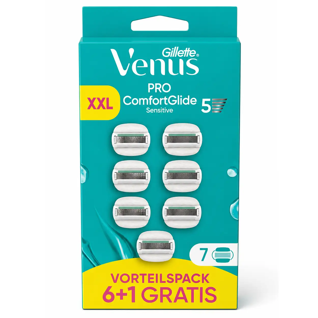 Gillette Venus Pro Comfortglide Sentitive 7-Pack 2 Gillette Venus Pro Comfortglide Sentitive 7-Pack