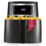 GOURMETmaxx Airfryer 4L | Touchscreen & 9 Functies