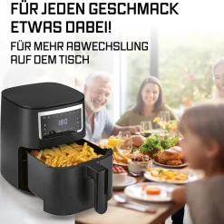 GOURMETmaxx Airfryer 4L | Touchscreen & 9 Functies 14