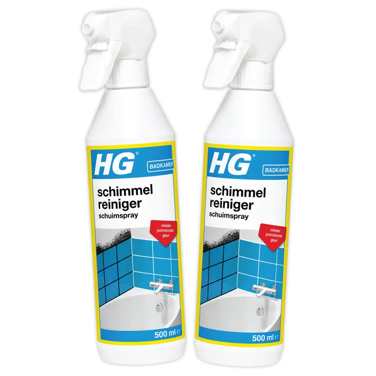 2x HG Schimmelreiniger Spray 500ml Krachtig & Doeltreffend 3 2x HG Schimmelreiniger Spray 500ml
