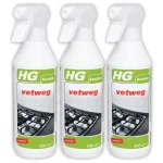 3x HG Vetweg 500ml - Krachtige & veilige keukenontvetter
