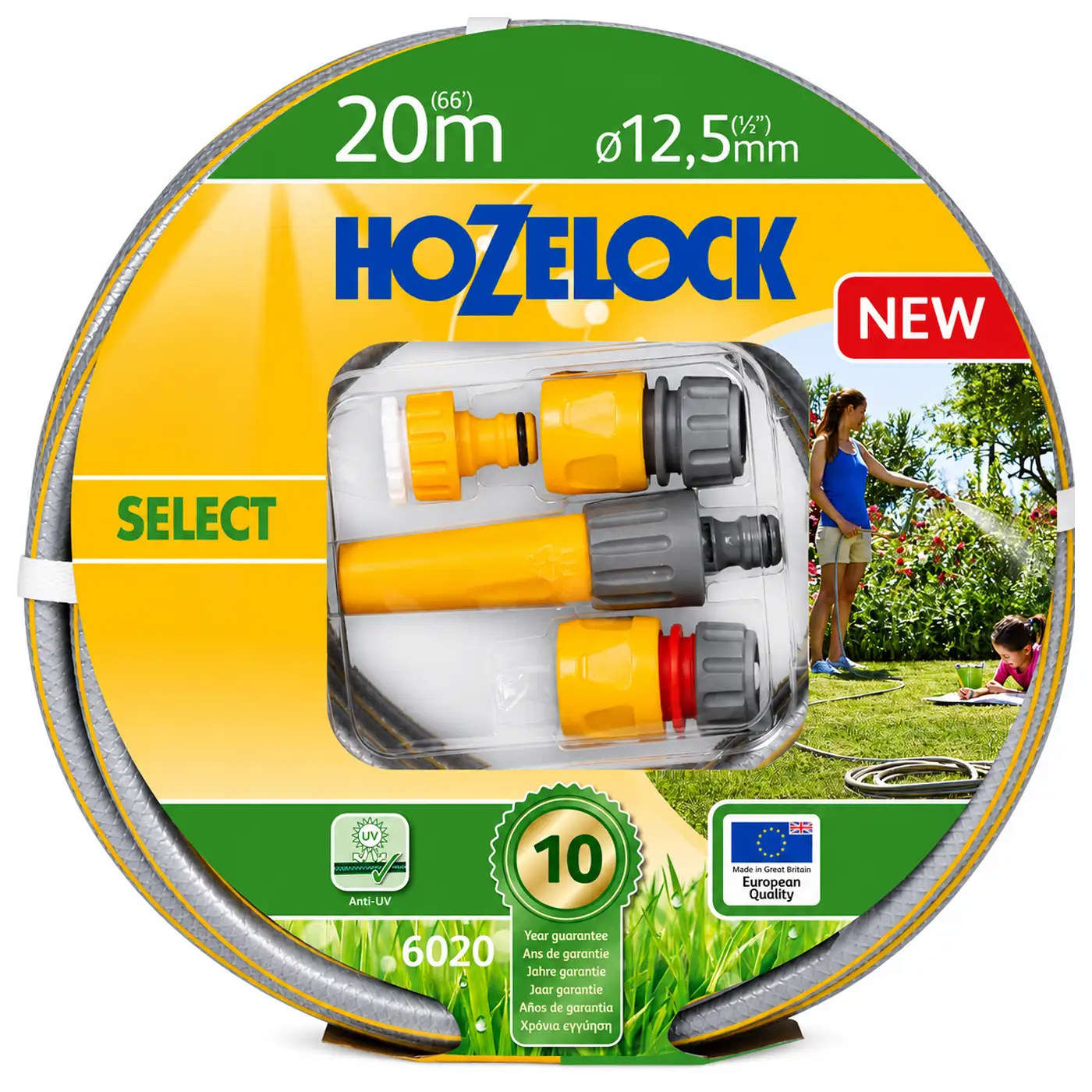 Hozelock Select Slangset 20 Meter Ø 12,5 mm 3 Hozelock Select Slangset 20 Meter Ø 12,5 mm