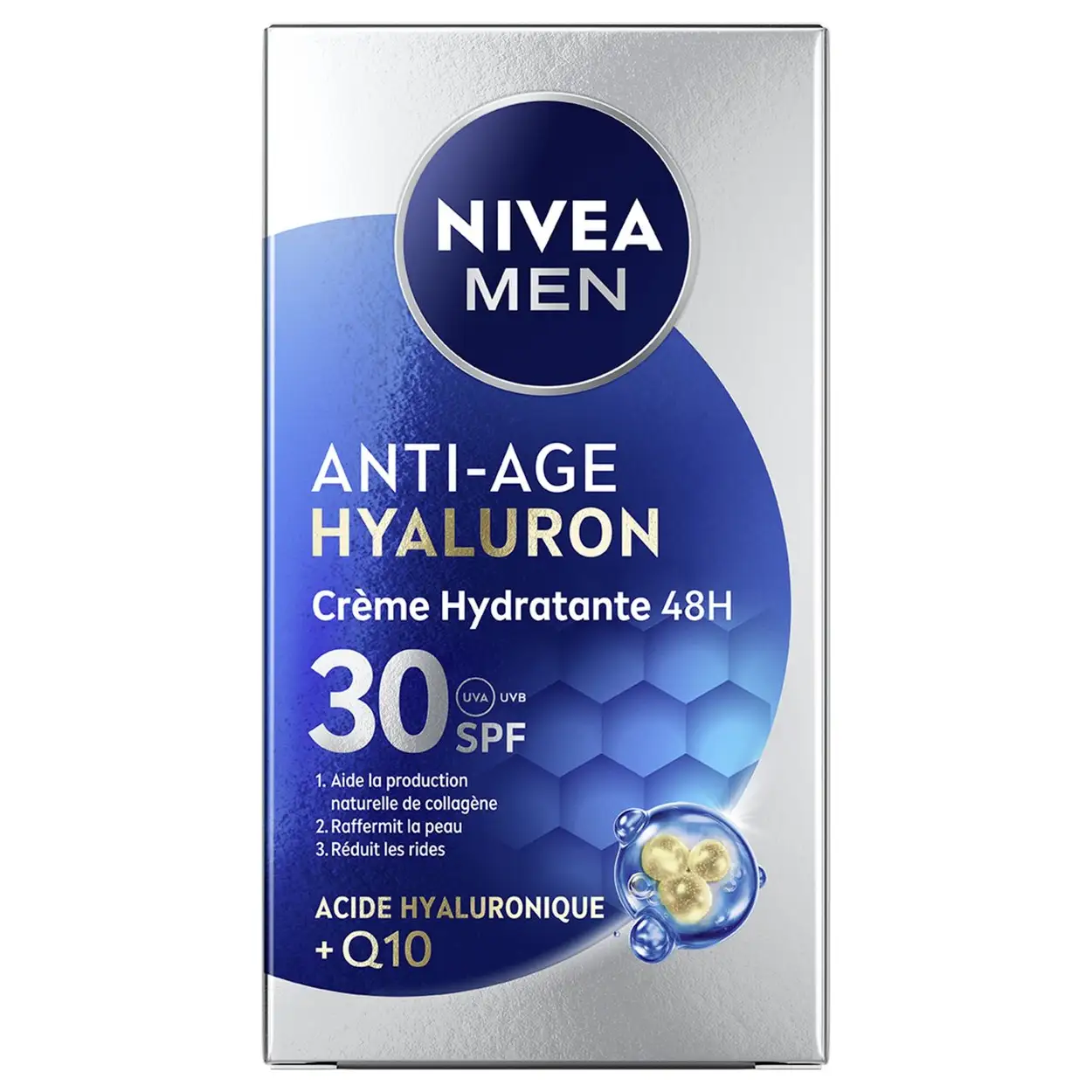 NIVEA MEN Anti-Age Hyaluron Gezichtscrème SPF30 - 50ml 4 NIVEA MEN Anti-Age Hyaluron Gezichtscrème SPF30 - 50ml