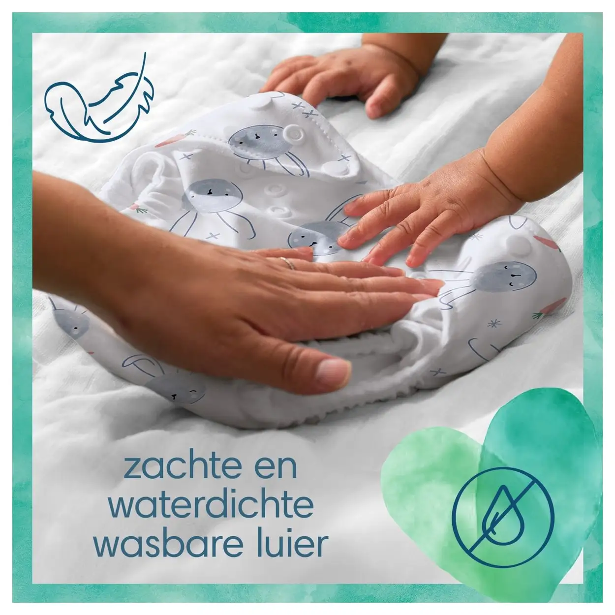 Pampers Harmonie Hybrid Wasbare Luiers 3 Stuks Baby 9 Pampers Harmonie Hybrid Wasbare Luiers