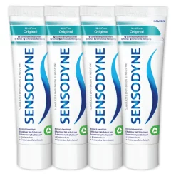 4x Sensodyne Tandpasta MultiCare Original 75 ml - voor gevoelige tanden