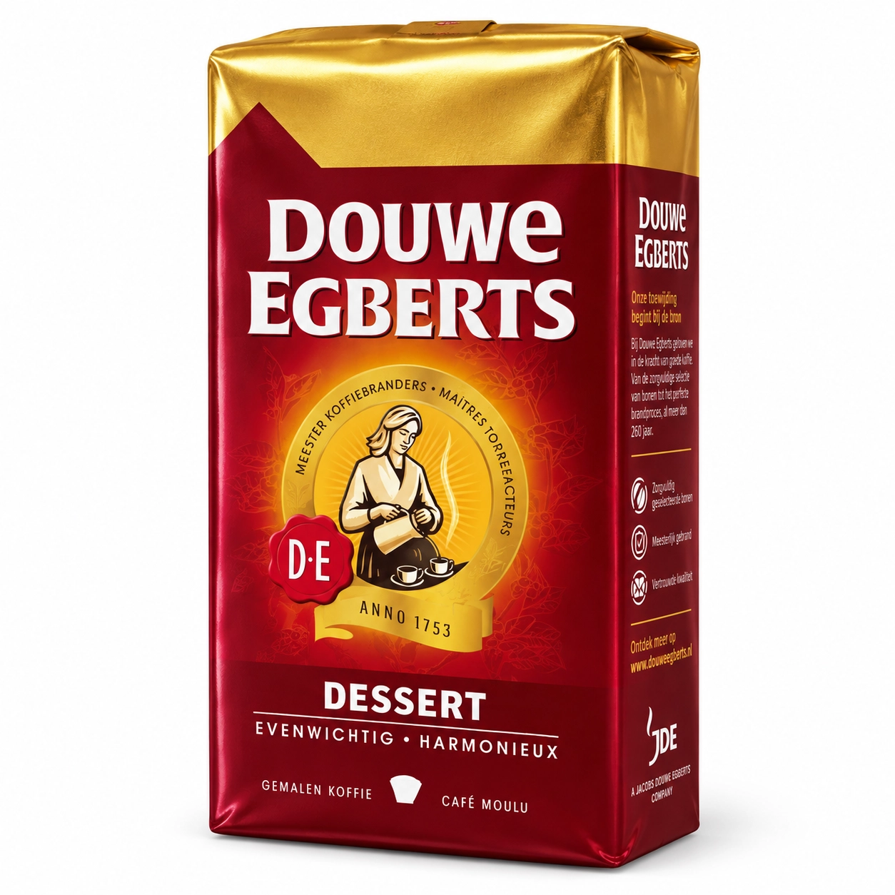 Douwe Egberts Dessert Gemalen Koffie 500g 3 Douwe Egberts Dessert Gemalen Koffie 500g