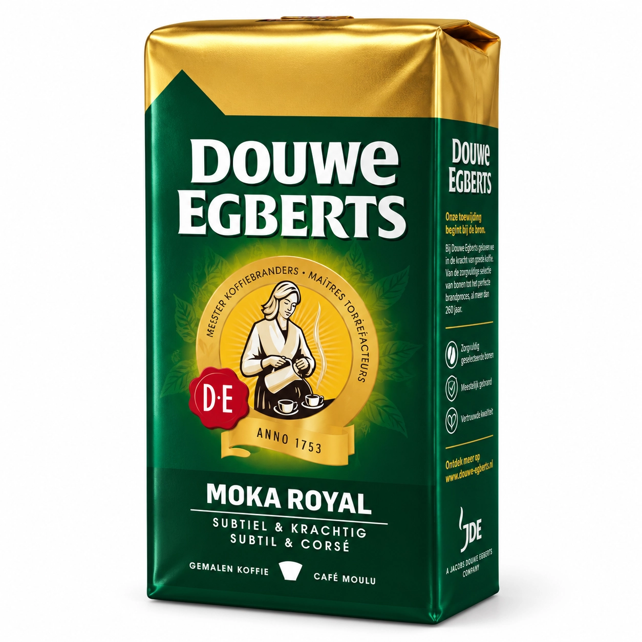 Douwe Egberts Moka Royal Gemalen Koffie 500g 2 Douwe Egberts Moka Royal Gemalen Koffie 500g