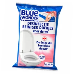 Blue Wonder Desinfectie Reiniger Doekjes 20stuks
