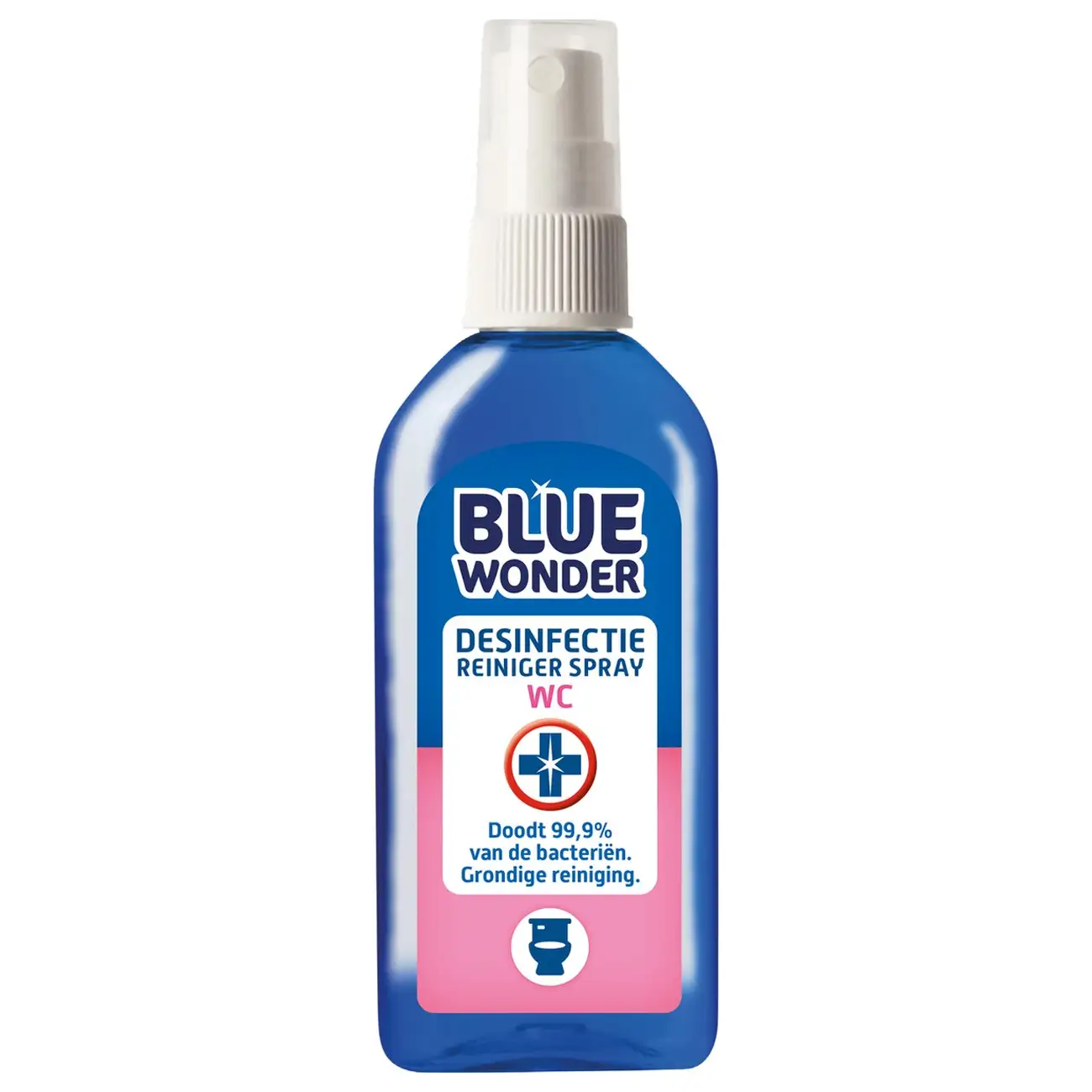 Blue Wonder Desinfectie Reiniger WC Spray 100ml 3 Blue Wonder Desinfectie Reiniger WC Spray 100ml