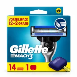 gillette mach3 navulmesjes 14stuks
