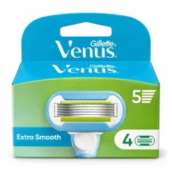 Gillette Venus Extra Smooth Navulmesjes 4 Stuks