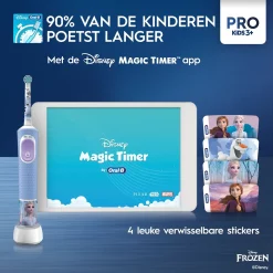 Oral-B Vitality Pro Kids Frozen Elektrische Tandenborstel 3+ 15 Oral-B Vitality Pro Kids Frozen Elektrische Tandenborstel 3+