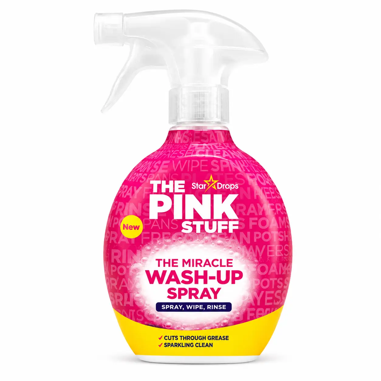 The Pink Stuff The Miracle Wash Up Spray – Afwasspray 500 ml 3 The Pink Stuff The Miracle Wash Up Spray – Afwasspray 500 ml