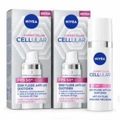 2x Nivea Cellular SPF50 Dagcrème 30ml Hydratatie & UV-bescherming