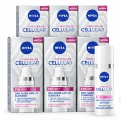 6x Nivea Cellular SPF50 Dagcrème 30ml Hydratatie & UV-bescherming