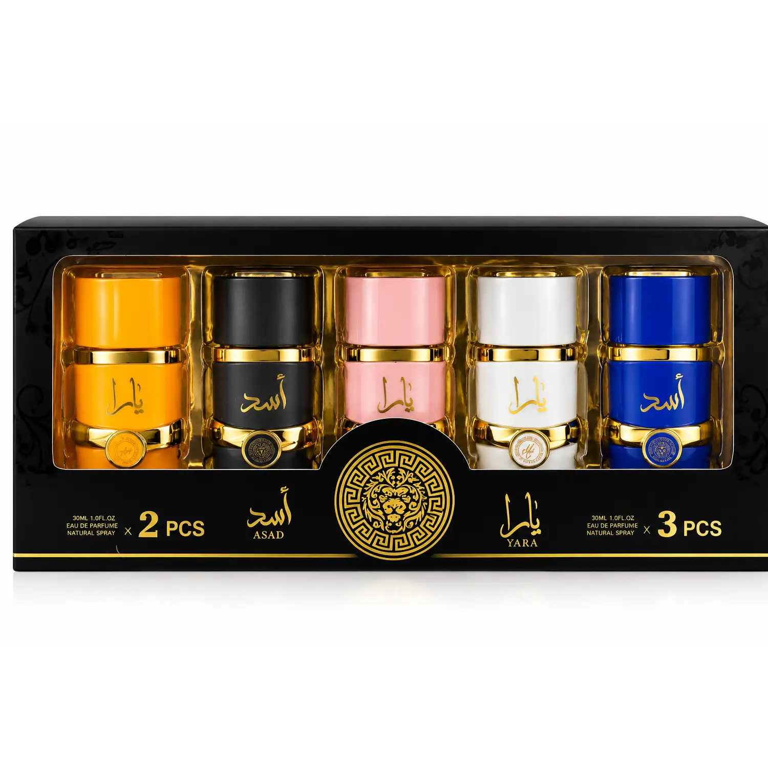 Asad & Yara Parfum Geschenkset – 5 Eau de Parfums van 30 ml 3 Asad & Yara Parfum Geschenkset – 5 Eau de Parfums van 30 ml