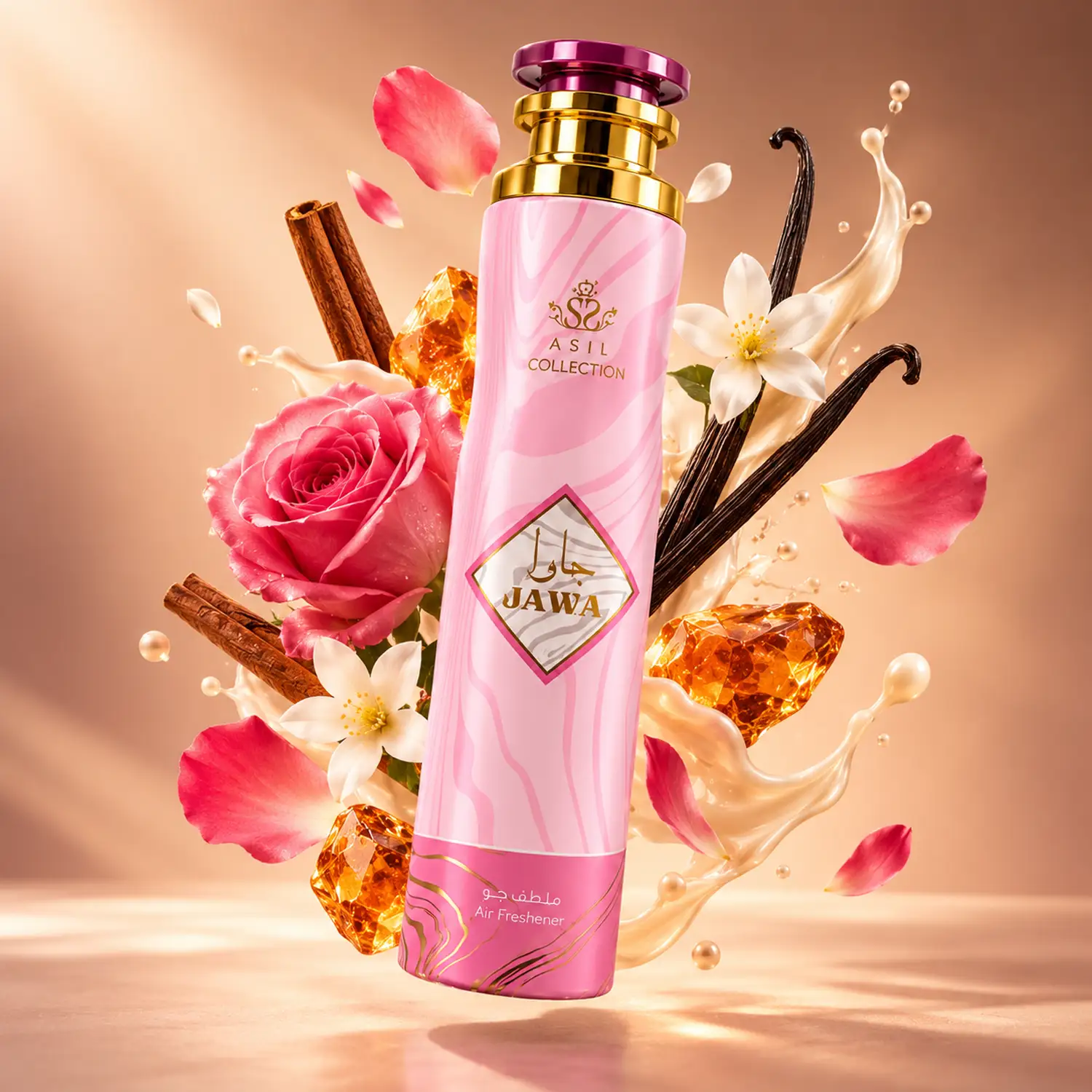 Asil Collection Jawa Luchtverfrisser Roze Spray 4 Asil Collection Jawa Luchtverfrisser Roze Spray - Afbeelding 2