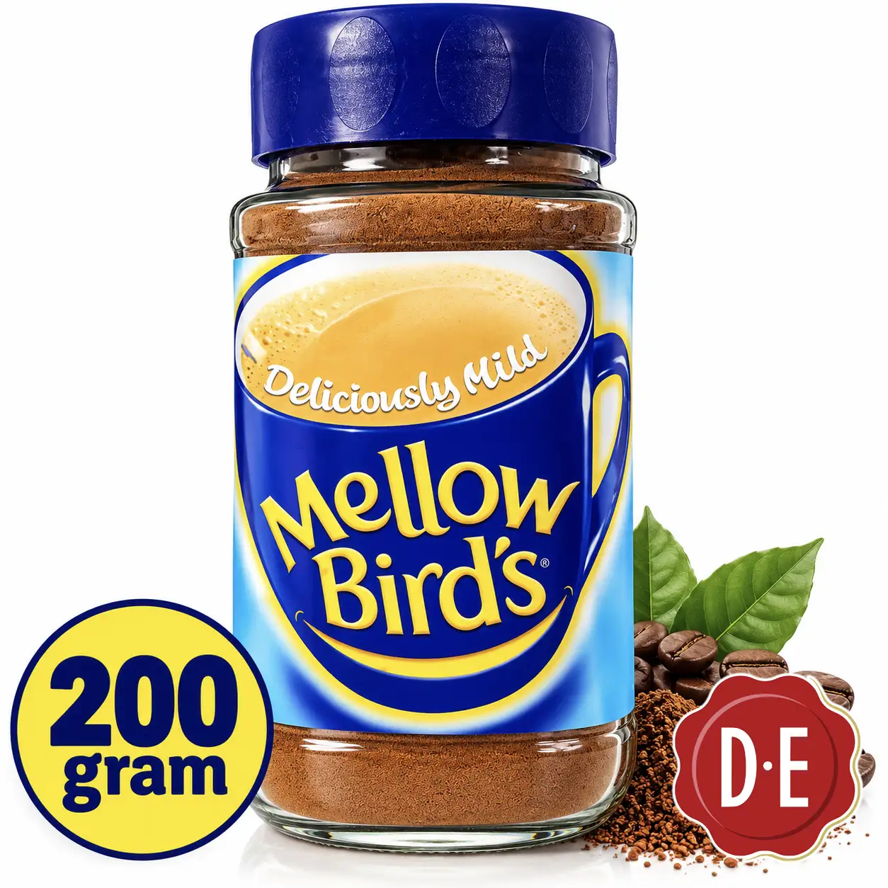 Mellow Birds Deliciously Mild Oploskoffie 200gram 3 Mellow Birds Deliciously Mild Oploskoffie 200gram