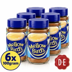 6x Mellow Birds Deliciously Mild Oploskoffie 100gram