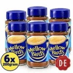 6x Mellow Birds Deliciously Mild Oploskoffie 200gram
