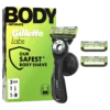 GilletteLabs Body Intimate Scheermes met 3 Mesjes
