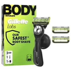 GilletteLabs Body Intimate Scheermes met 3 Mesjes