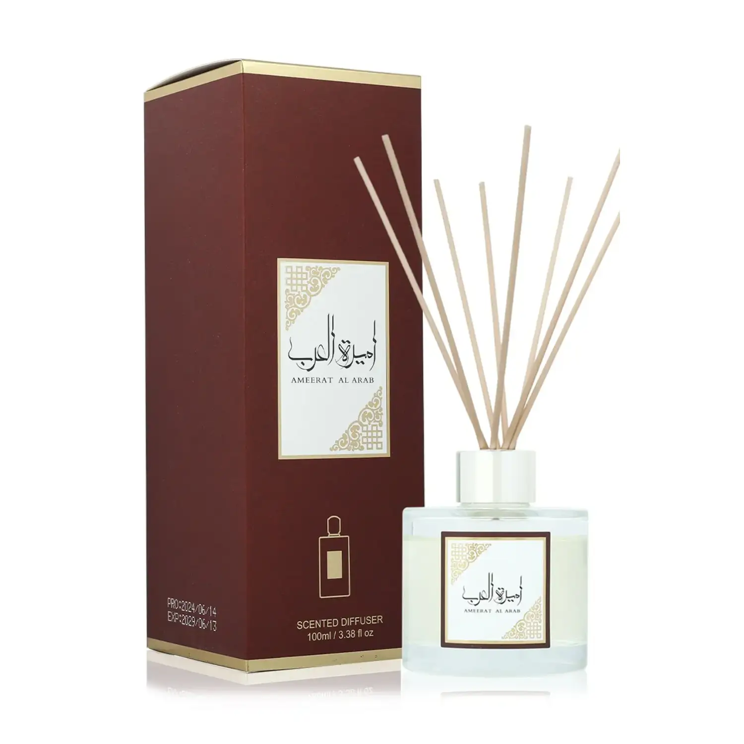 Lattafa Ameerat Al Arab Geurdiffuser Scented Diffuser 100 ml 3 Lattafa Ameerat Al Arab Geurdiffuser Scented Diffuser 100 ml
