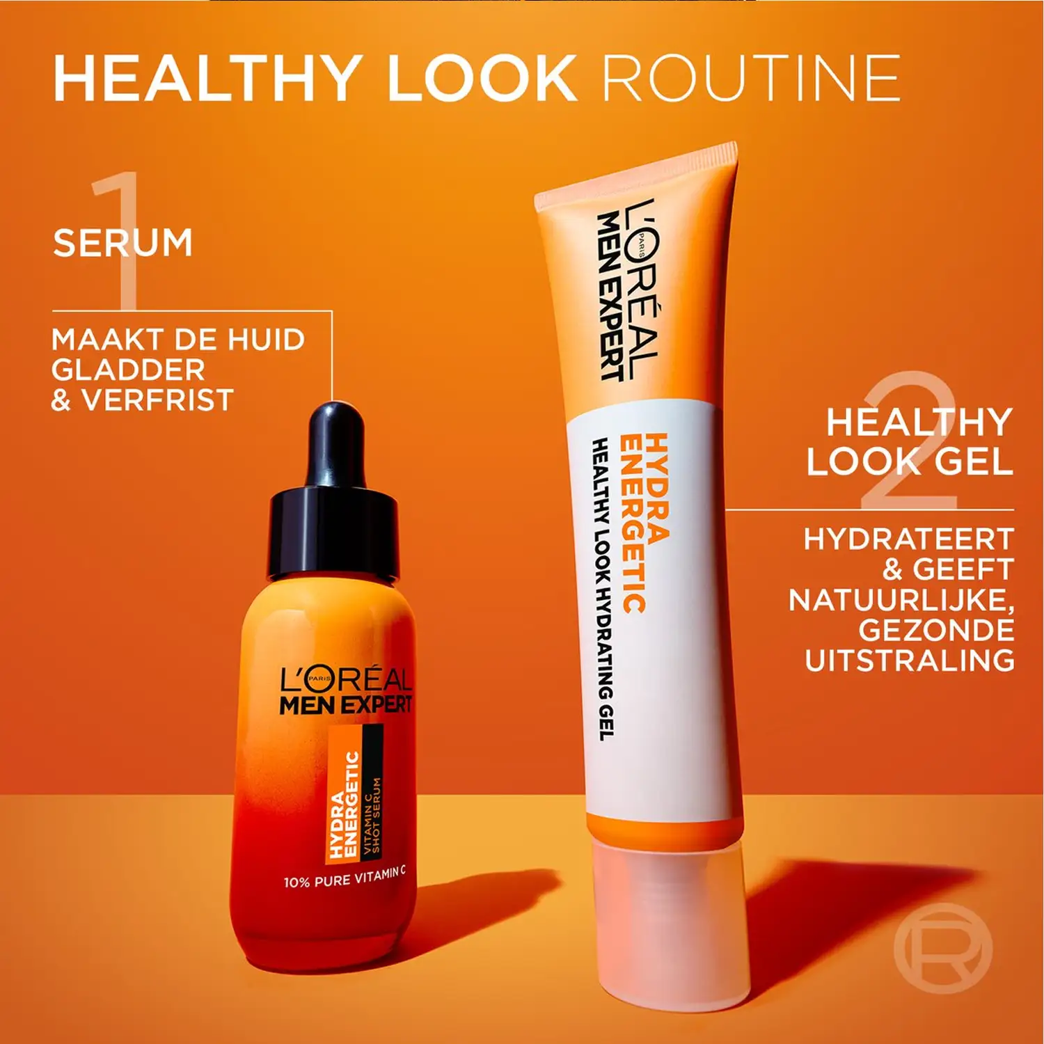 Gezichtsgel L’Oréal Men Expert Hydra Energetic Healthy Look Hydraterende Gel – 40 ml – Met Vitamine C 8 Gezichtsgel L’Oréal Men Expert Hydra Energetic Healthy Look Hydraterende Gel – 40 ml – Met Vitamine C - Afbeelding 7