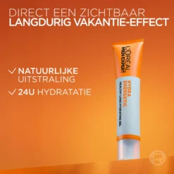 Gezichtsgel L’Oréal Men Expert Hydra Energetic Healthy Look Hydraterende Gel – 40 ml – Met Vitamine C 10
