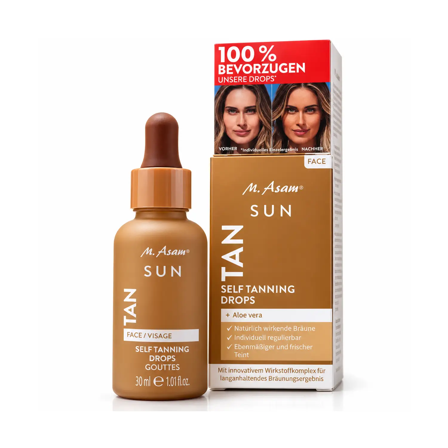 M. Asam Sun Tan Self Tanning Drops – Zelfbruinende Gezichtsdruppels met Aloë Vera 3 M. Asam Sun Tan Self Tanning Drops – Zelfbruinende Gezichtsdruppels met Aloë Vera