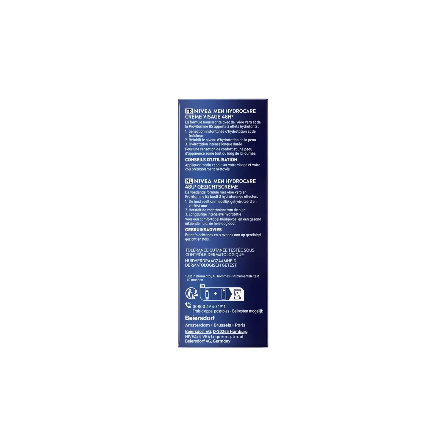 NIVEA MEN Hydrocare Gezichtscrème 75ml – Hydraterend met Aloë Vera & Pro-Vitamine B5 8 NIVEA MEN Hydrocare Gezichtscrème 75ml – Hydraterend met Aloë Vera & Pro-Vitamine B5